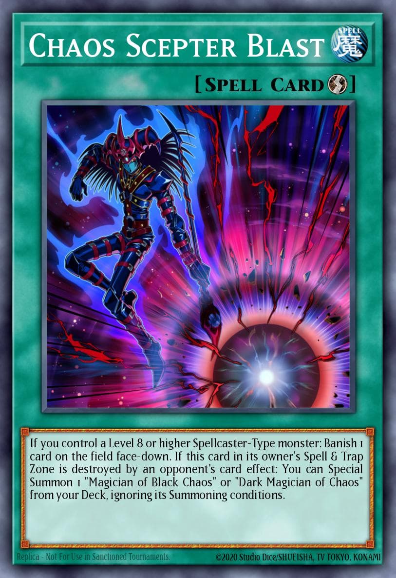 Chaos Scepter Blast — Duelist Saga