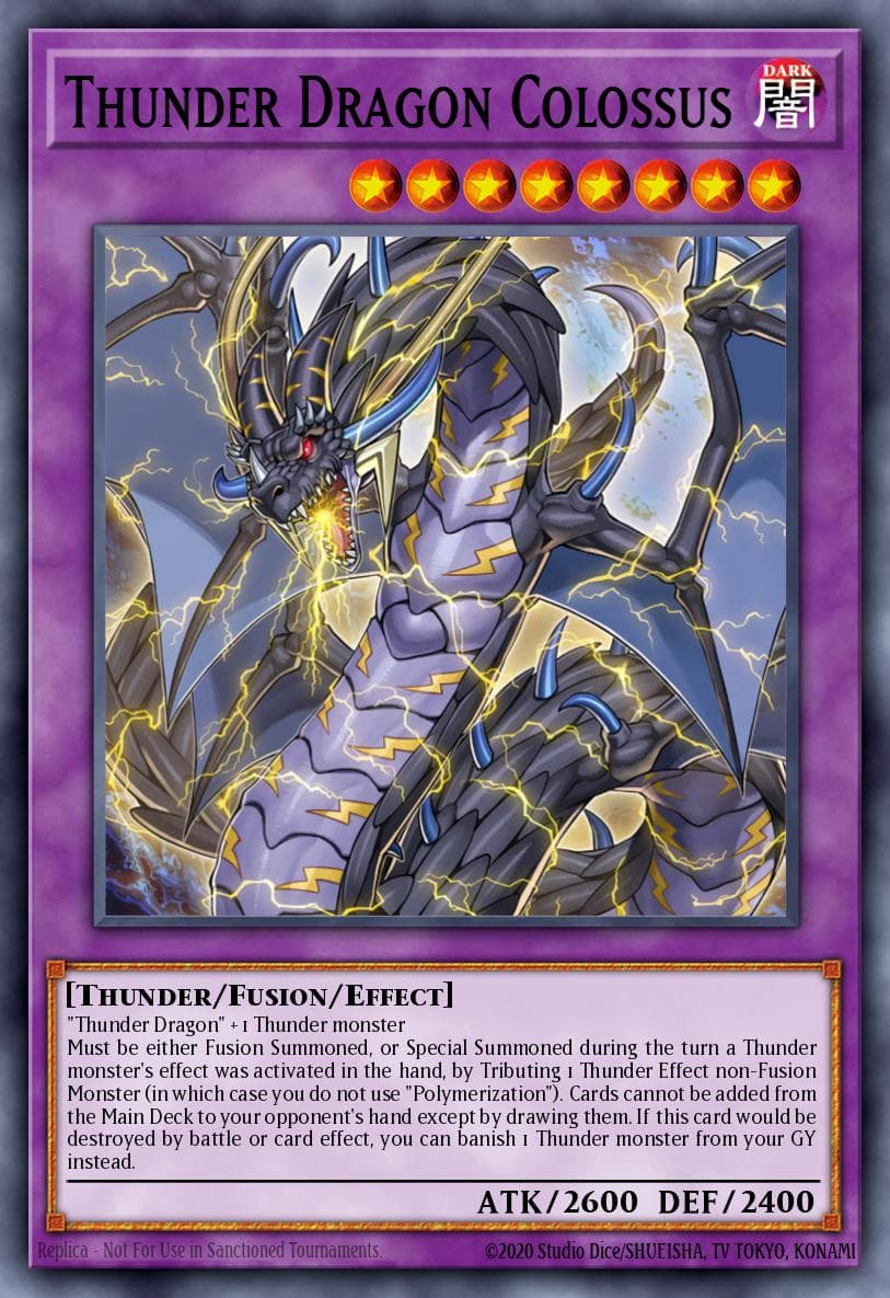 Thunder Dragon Colossus — Yu-Gi-Oh! card