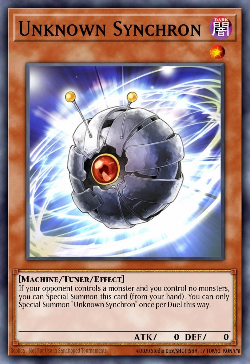 Unknown Synchron — Legendary Duelists: Synchro Storm Yu-Gi-Oh! card by Konami