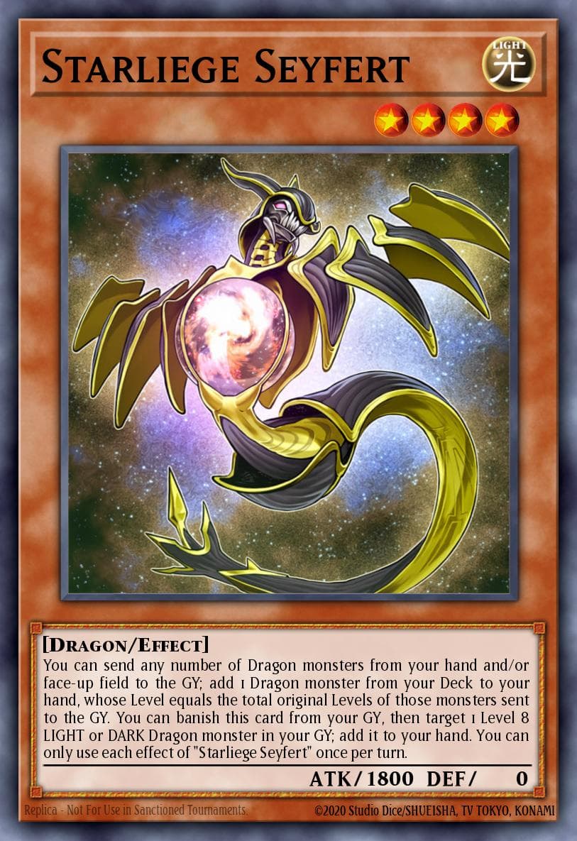 Starliege Seyfert — Yu-Gi-Oh! card