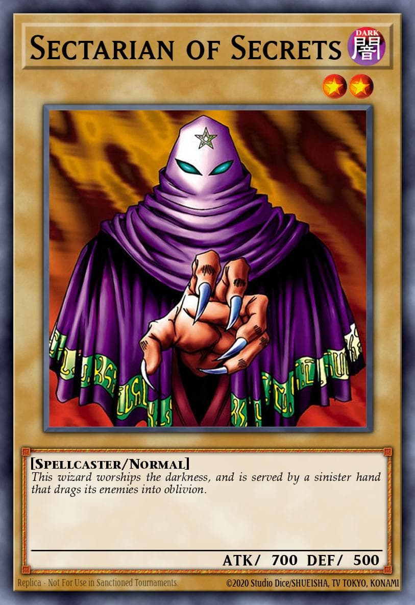Sectarian of Secrets — Tournament Pack 8 Yu-Gi-Oh! card by KAZUKI TAKAHASHI