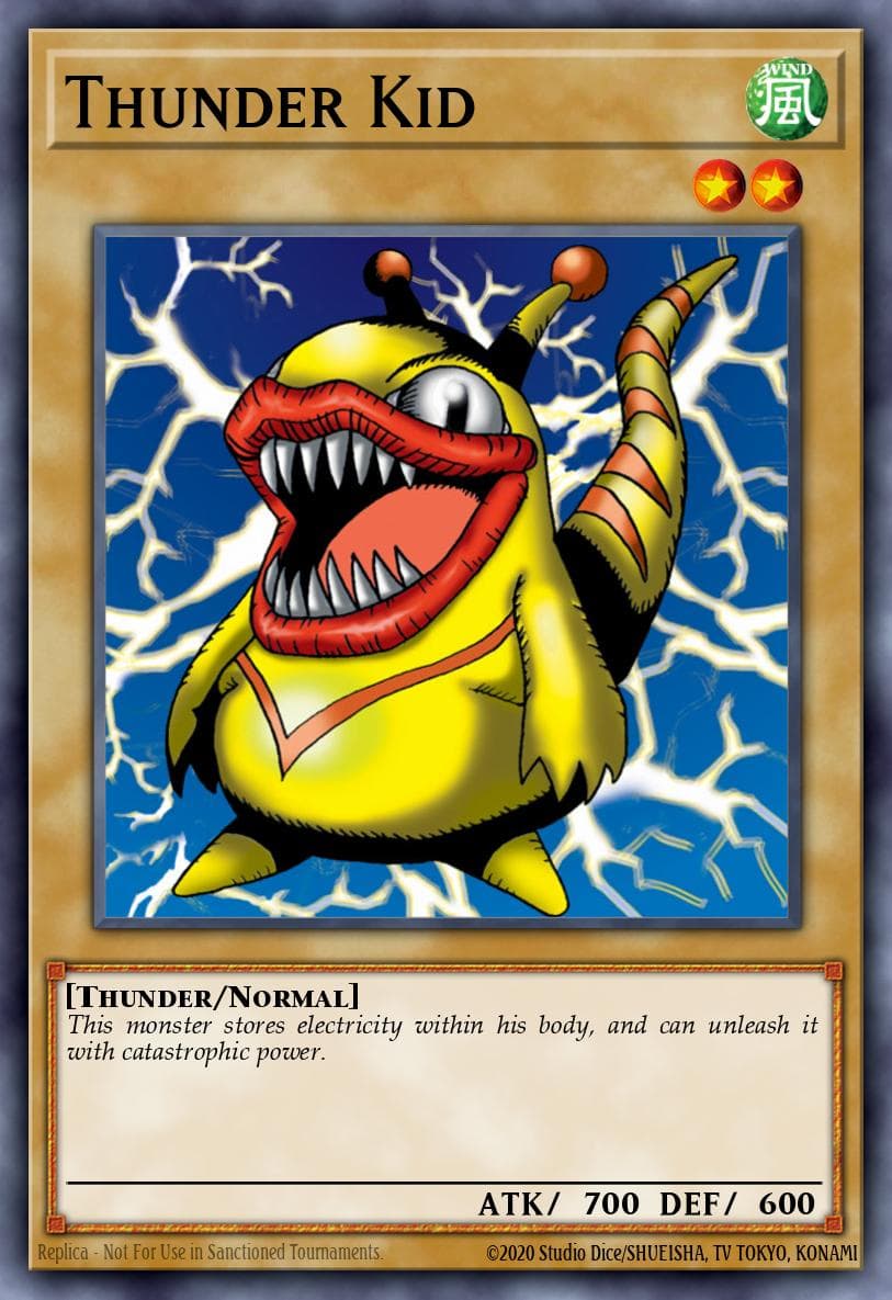 Thunder Kid — Champion Pack 1 Yu-Gi-Oh! card by KAZUKI TAKAHASHI