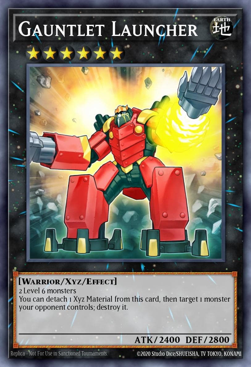 Gauntlet Launcher — Lord of the Tachyon Galaxy