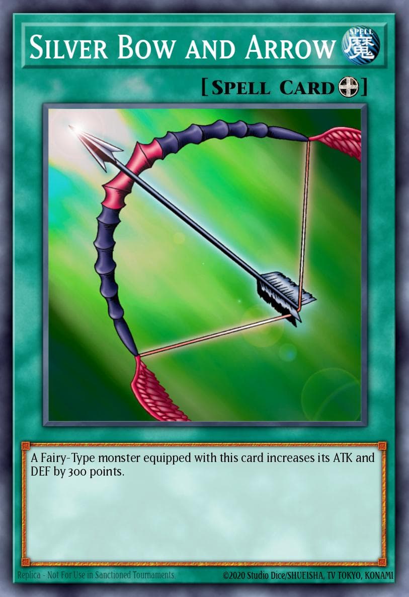 Silver Bow and Arrow — Legend of Blue Eyes White Dragon (Worldwide English)