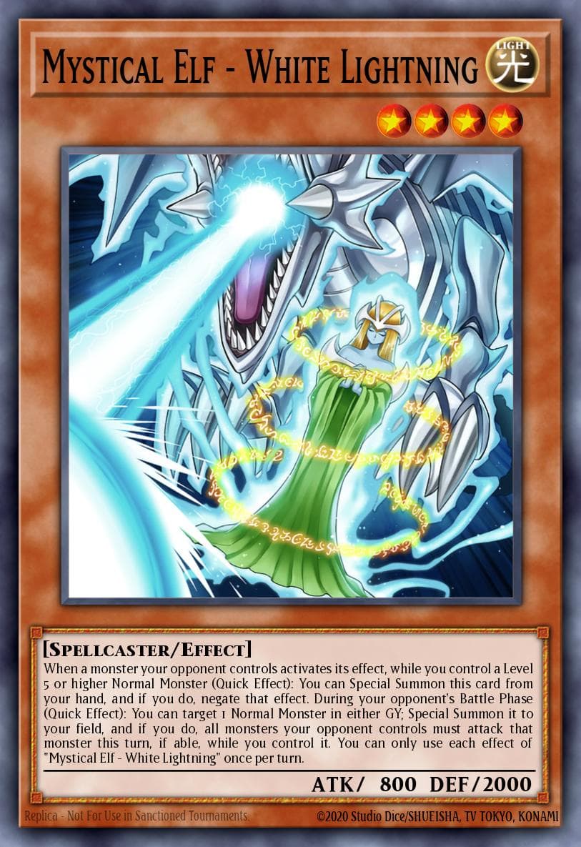 Mystical Elf - White Lightning — Legendary Duelists: Season 3