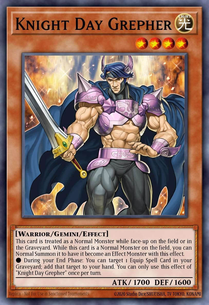 Knight Day Grepher — Battle Pack 3: Monster League