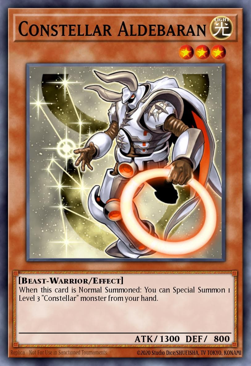 Constellar Aldebaran — Duel Terminal 7 Yu-Gi-Oh! card by Kagurasaka