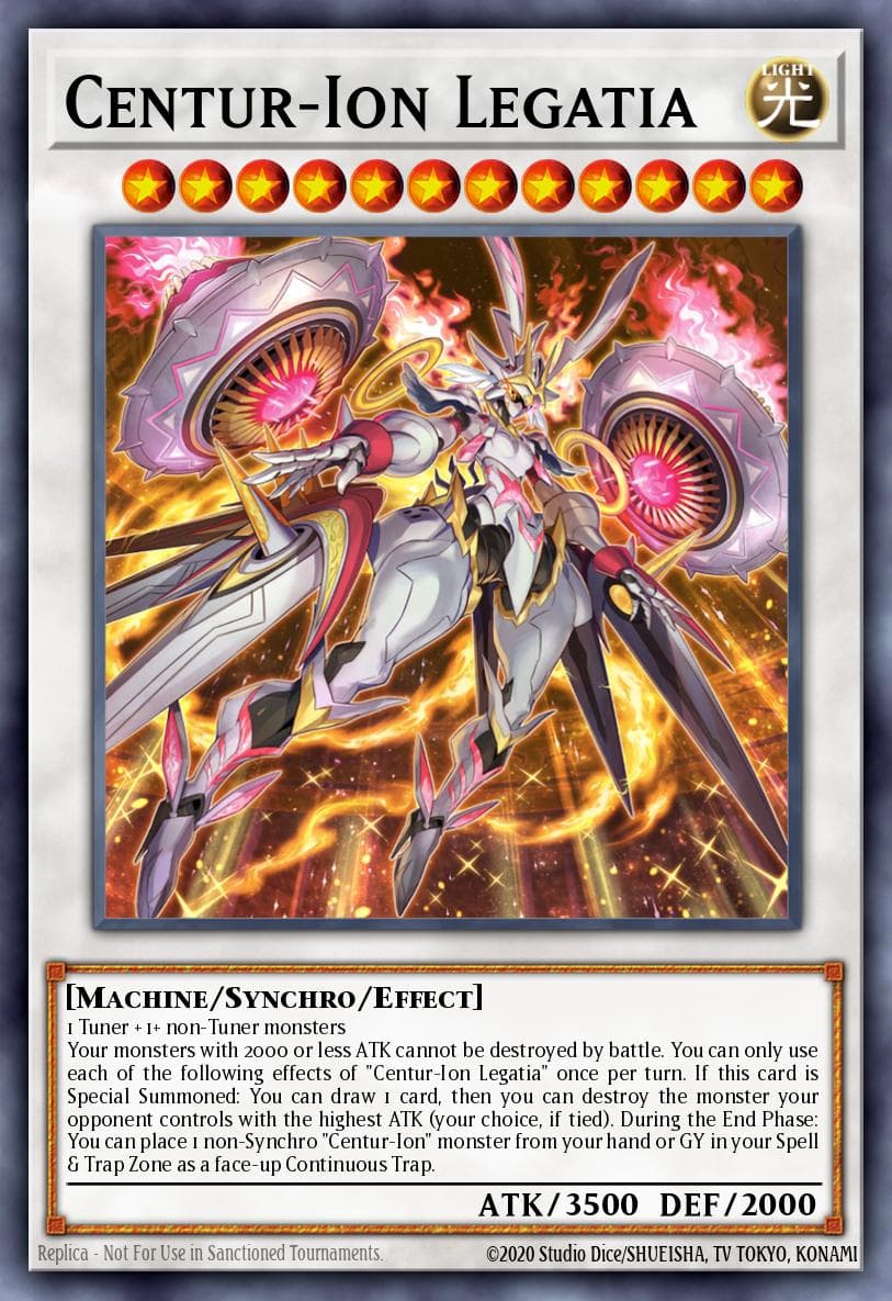 Centur-Ion Legatia — 25th Anniversary Tin: Dueling Mirrors Yu-Gi-Oh! card by Shueisha, TV Tokyo, Konami