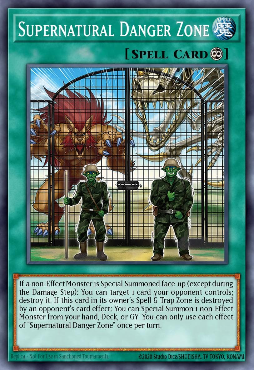 Supernatural Danger Zone — 2022 Tin of the Pharaoh's Gods