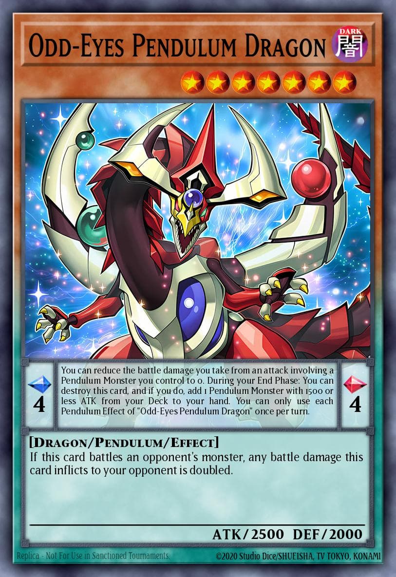Odd-Eyes Pendulum Dragon — Yu-Gi-Oh! card