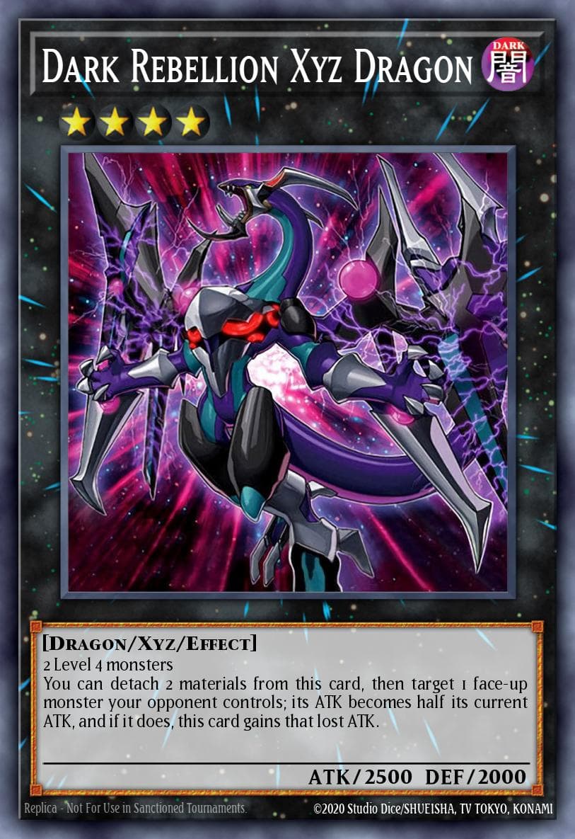 Dark Rebellion Xyz Dragon — Yu-Gi-Oh! card