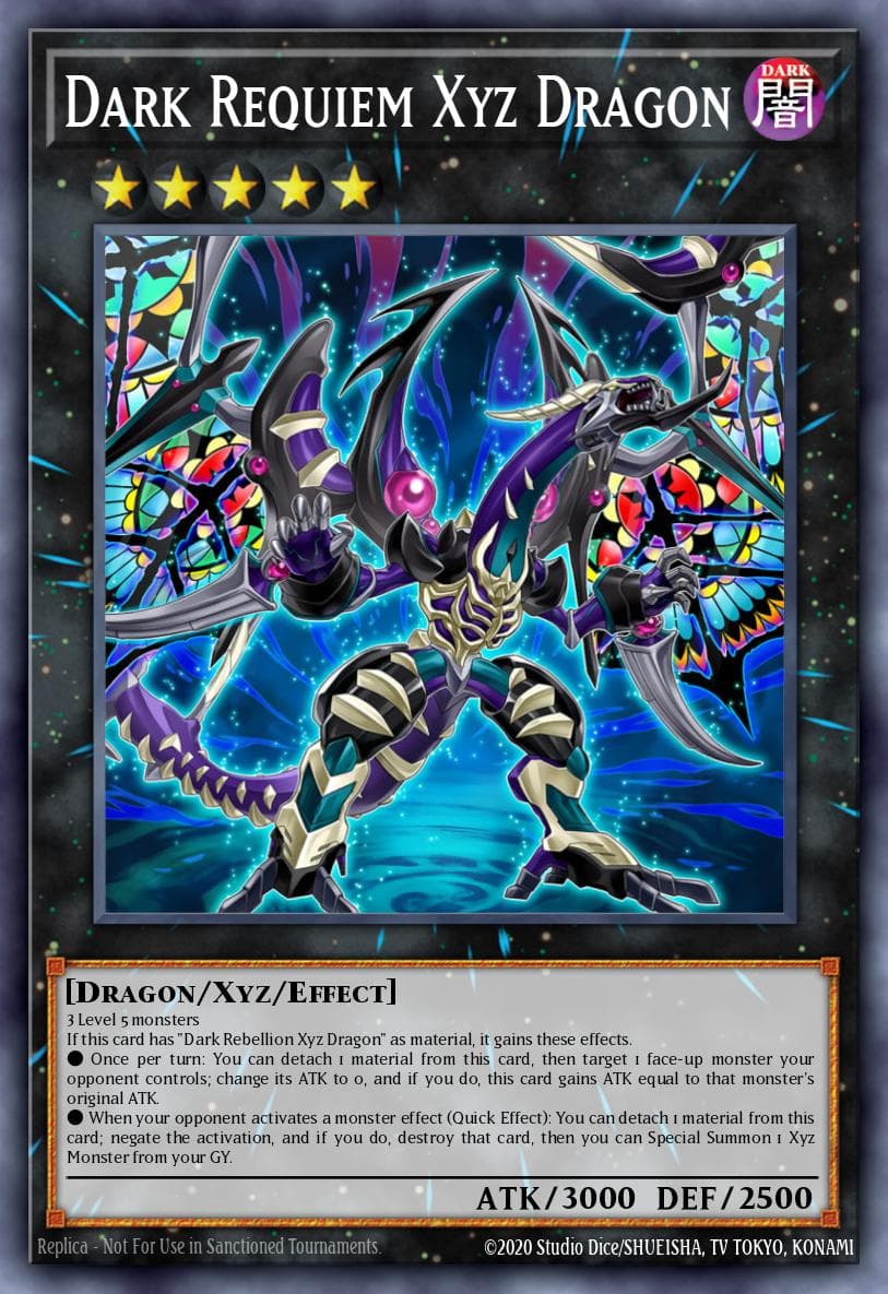 Dark Requiem Xyz Dragon — Yu-Gi-Oh! card