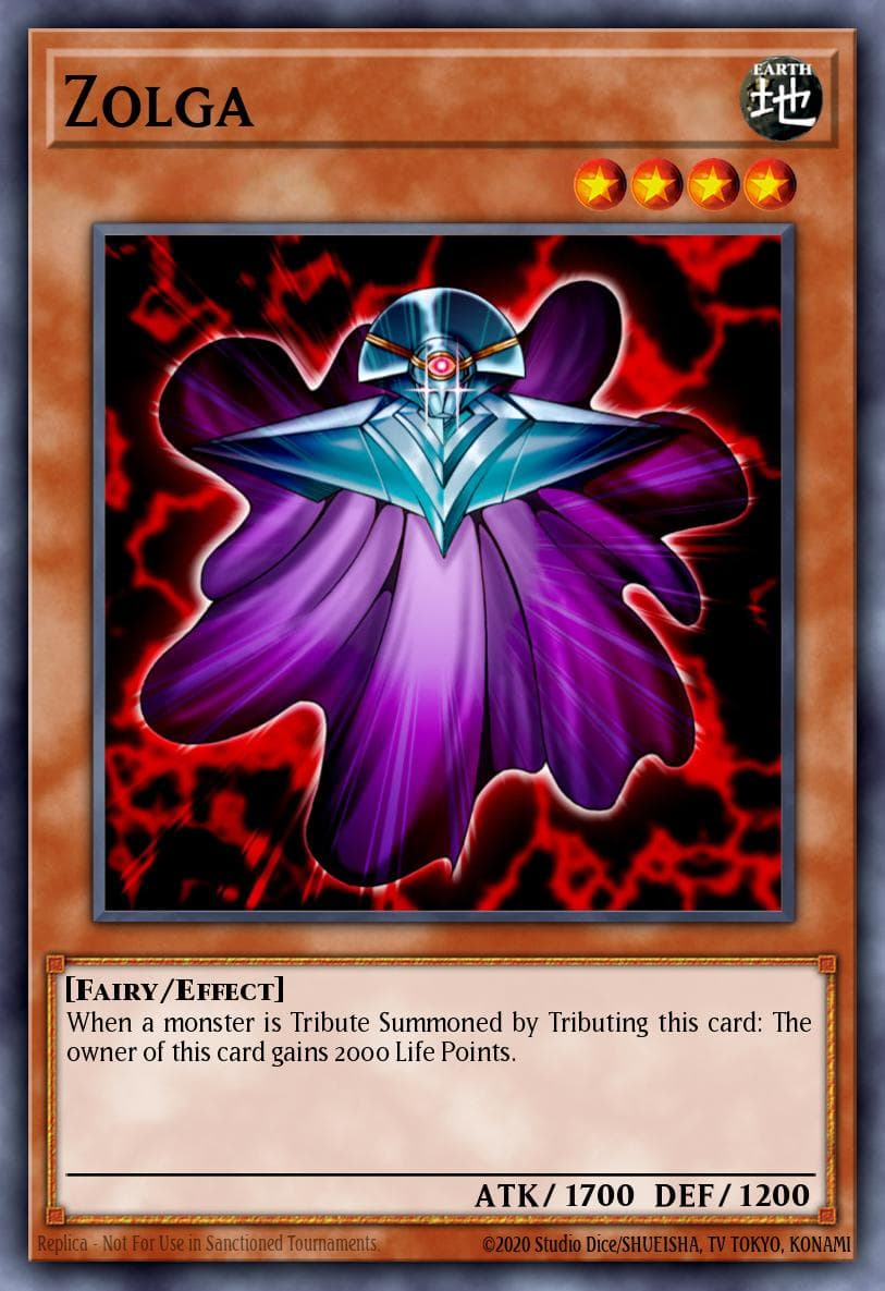 Zolga — Dark Crisis Yu-Gi-Oh! card by KAZUKI TAKAHASHI