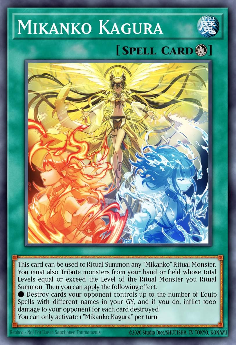 Mikanko Kagura — Amazing Defenders Yu-Gi-Oh! card by Studio DIES / SHUEISHA, TV TOKYO, KONAMI