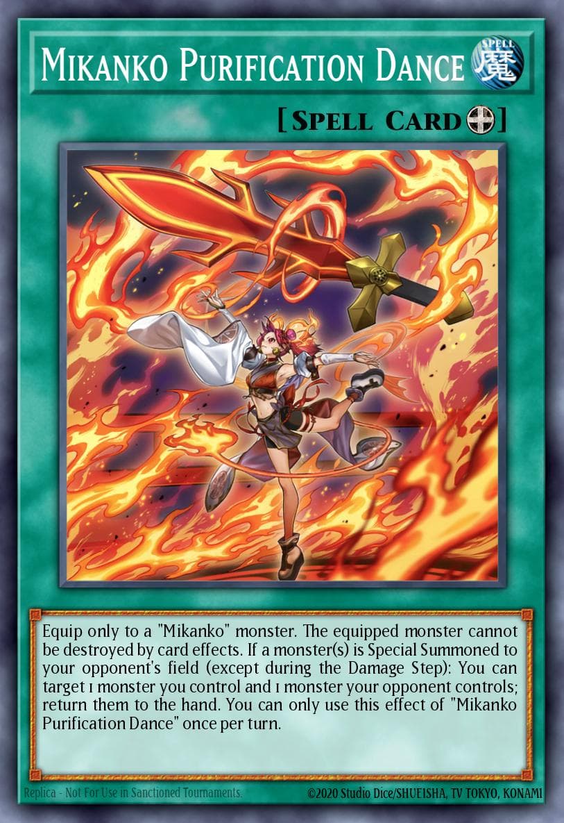Mikanko Purification Dance — Amazing Defenders Yu-Gi-Oh! card by AMDE-EN001