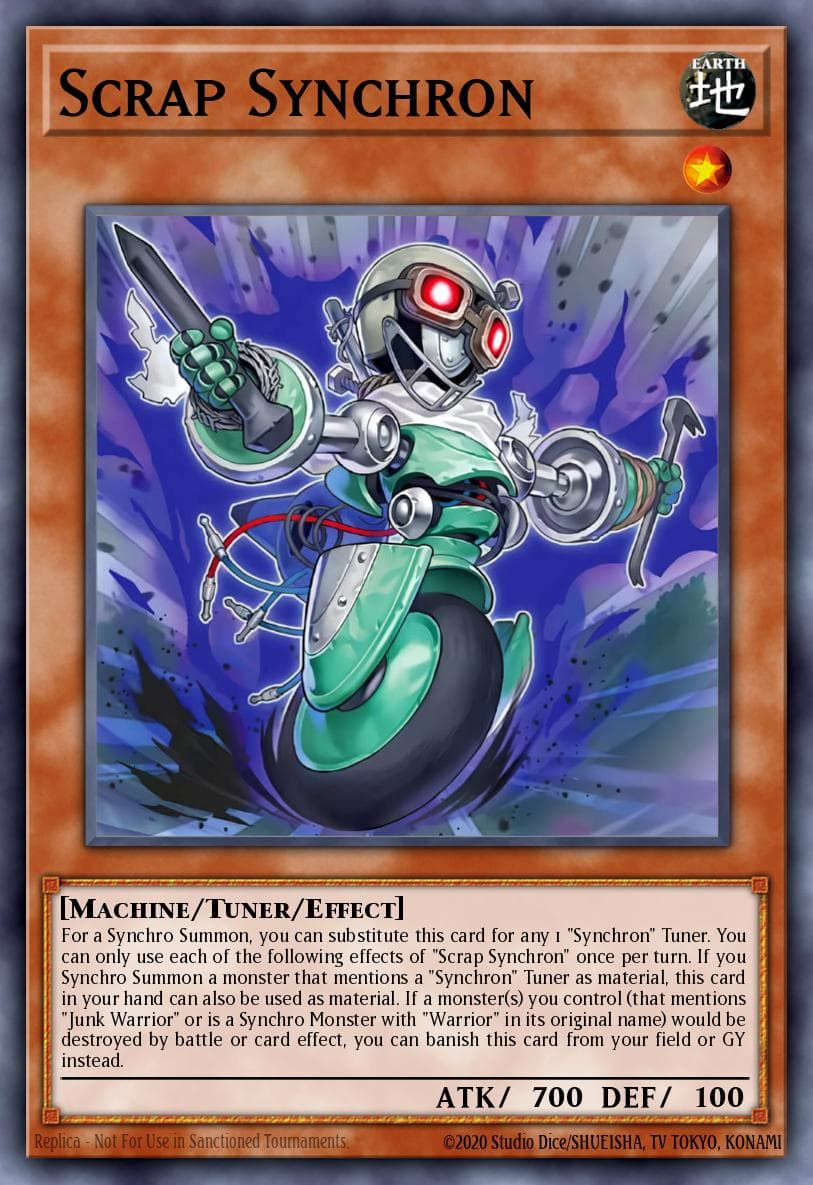Scrap Synchron — Legendary 5D's Decks