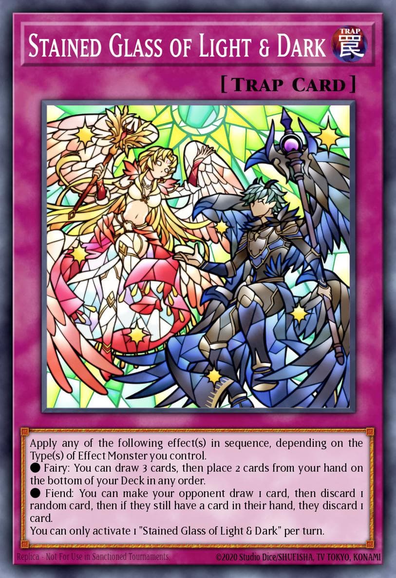 Stained Glass of Light & Dark — 2022 Tin of the Pharaoh's Gods