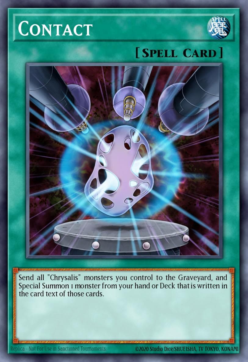 Contact — Power of the Duelist Yu-Gi-Oh! card by KAZUKI TAKAHASHI