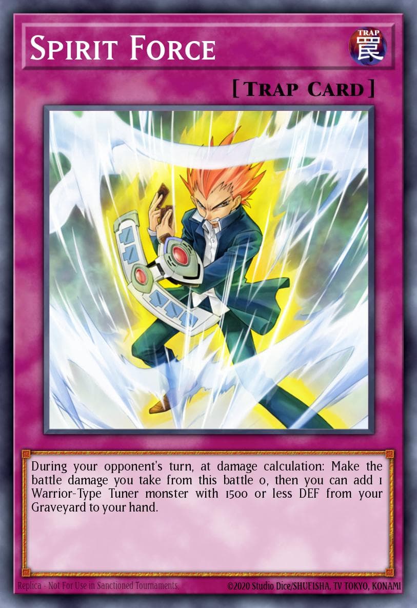 Spirit Force — Duelist Pack 9: Yusei 2 Yu-Gi-Oh! card by Kagemaru Himeno