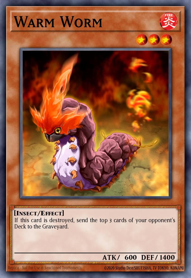 Warm Worm — Yu-Gi-Oh! 5D's Tag Force 4 promotional cards