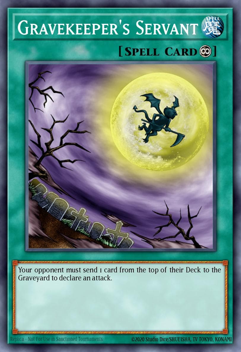 Gravekeeper's Servant — Magic Ruler Yu-Gi-Oh! card by KAZUKI TAKAHASHI