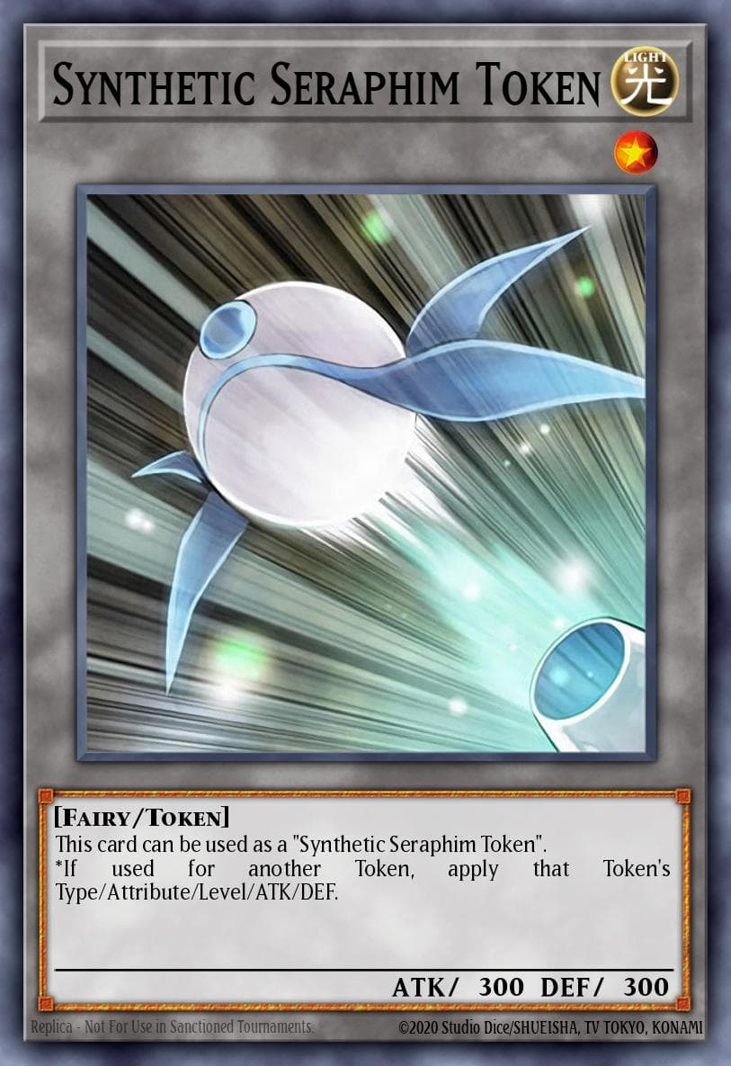 Synthetic Seraphim Token — Structure Deck: Wave of Light