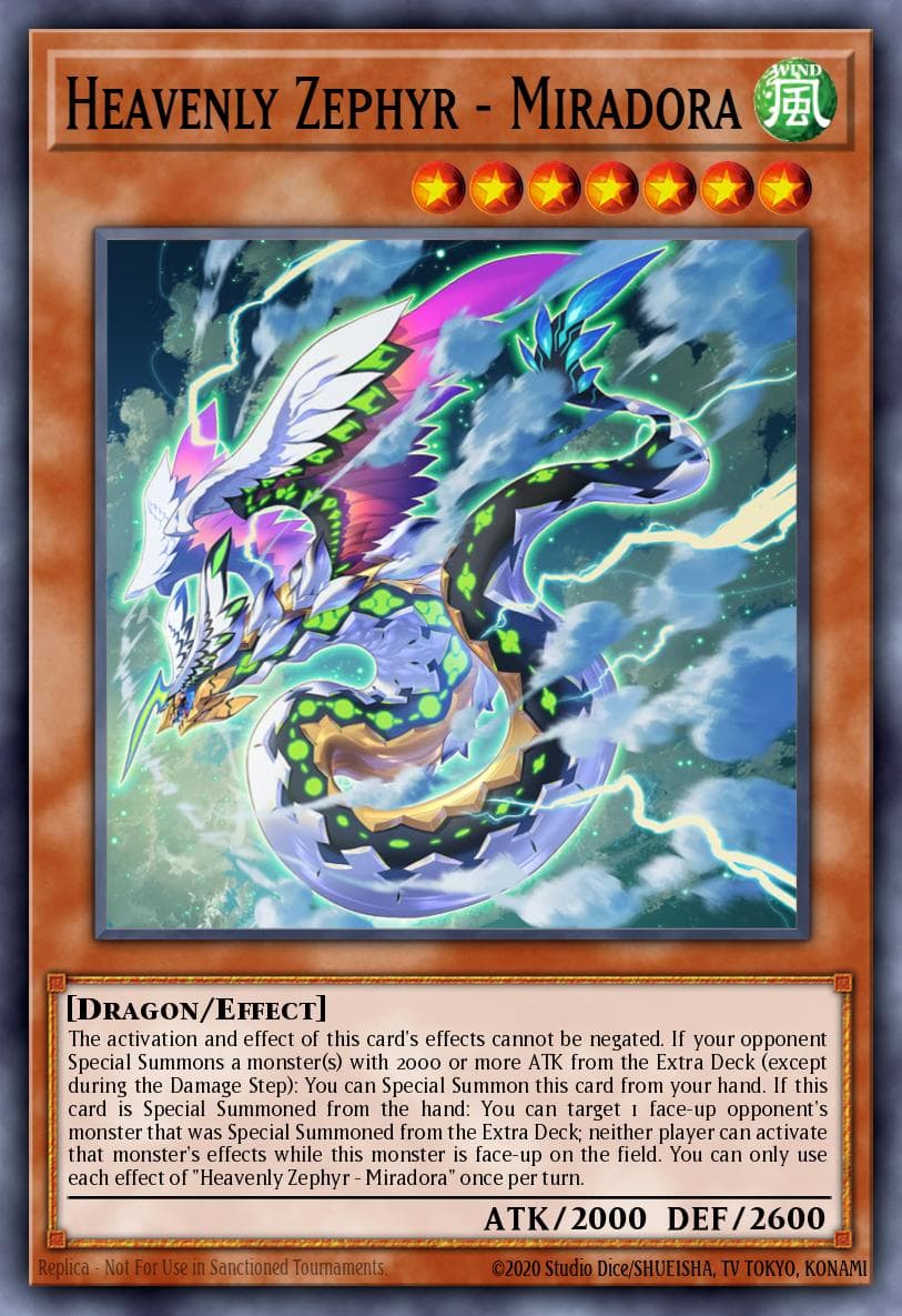 Heavenly Zephyr - Miradora — 2022 Tin of the Pharaoh's Gods