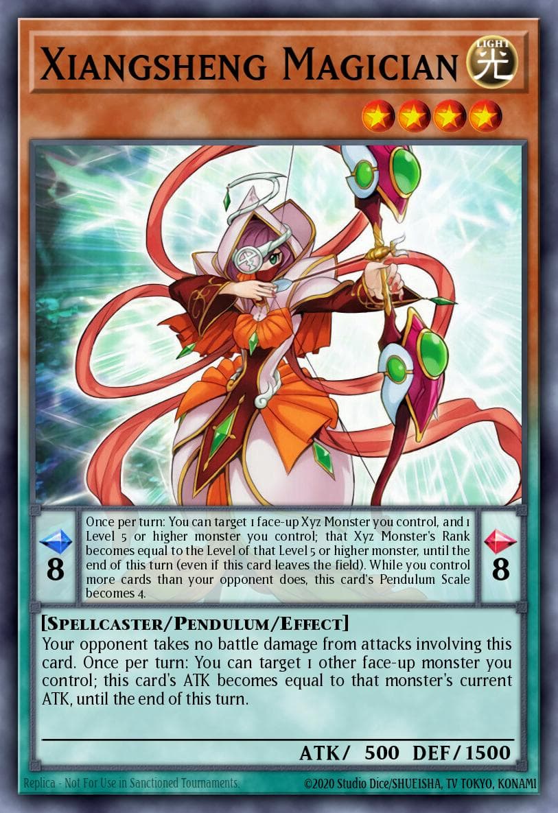 Xiangsheng Magician — Star Pack - Battle Royal Yu-Gi-Oh! card by KAZUKI TAKAHASHI