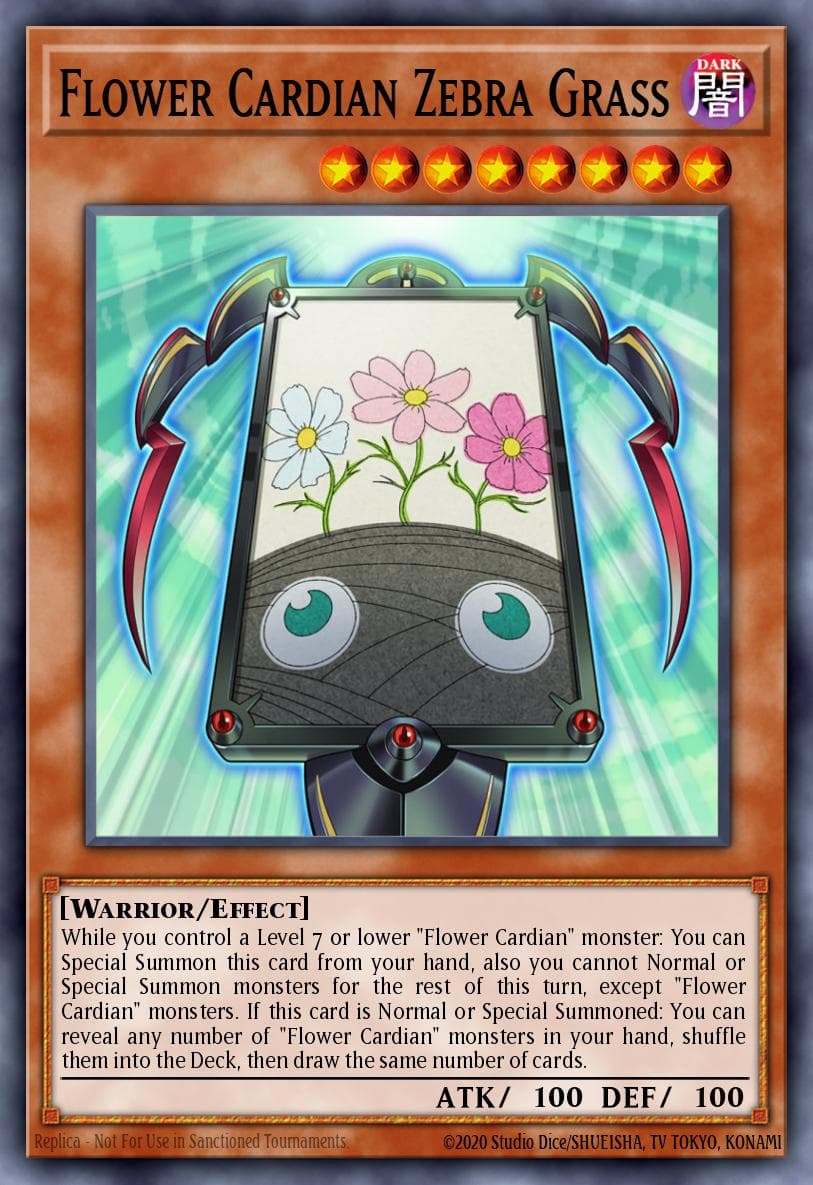 Flower Cardian Zebra Grass — Dragons of Legend: Unleashed