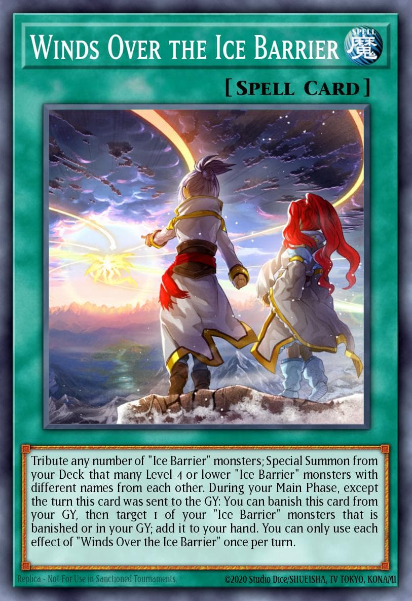 Winds Over the Ice Barrier — Yu-Gi-Oh! card