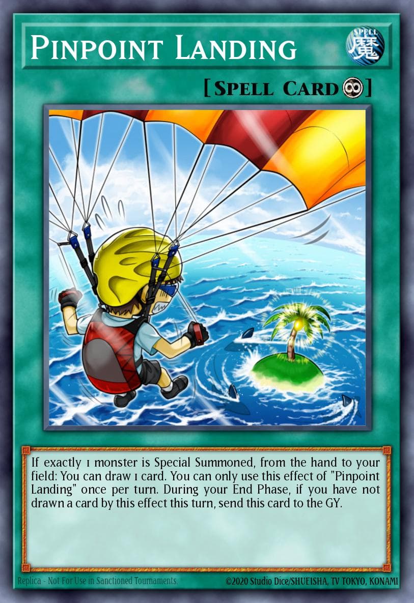 Pinpoint Landing — Yu-Gi-Oh! card