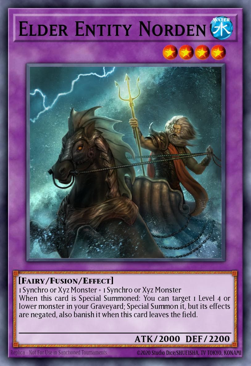 Elder Entity Norden — Yu-Gi-Oh! card