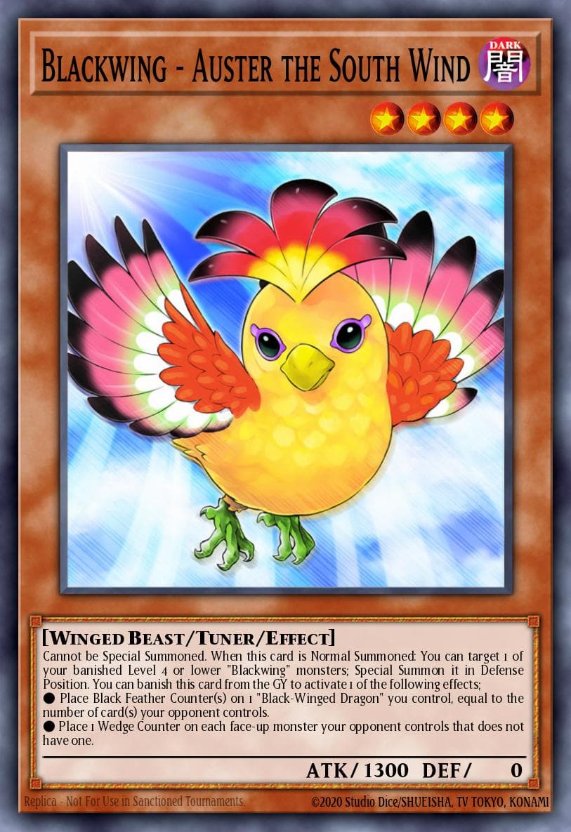 Blackwing - Auster the South Wind — Legendary Duelists: White Dragon Abyss