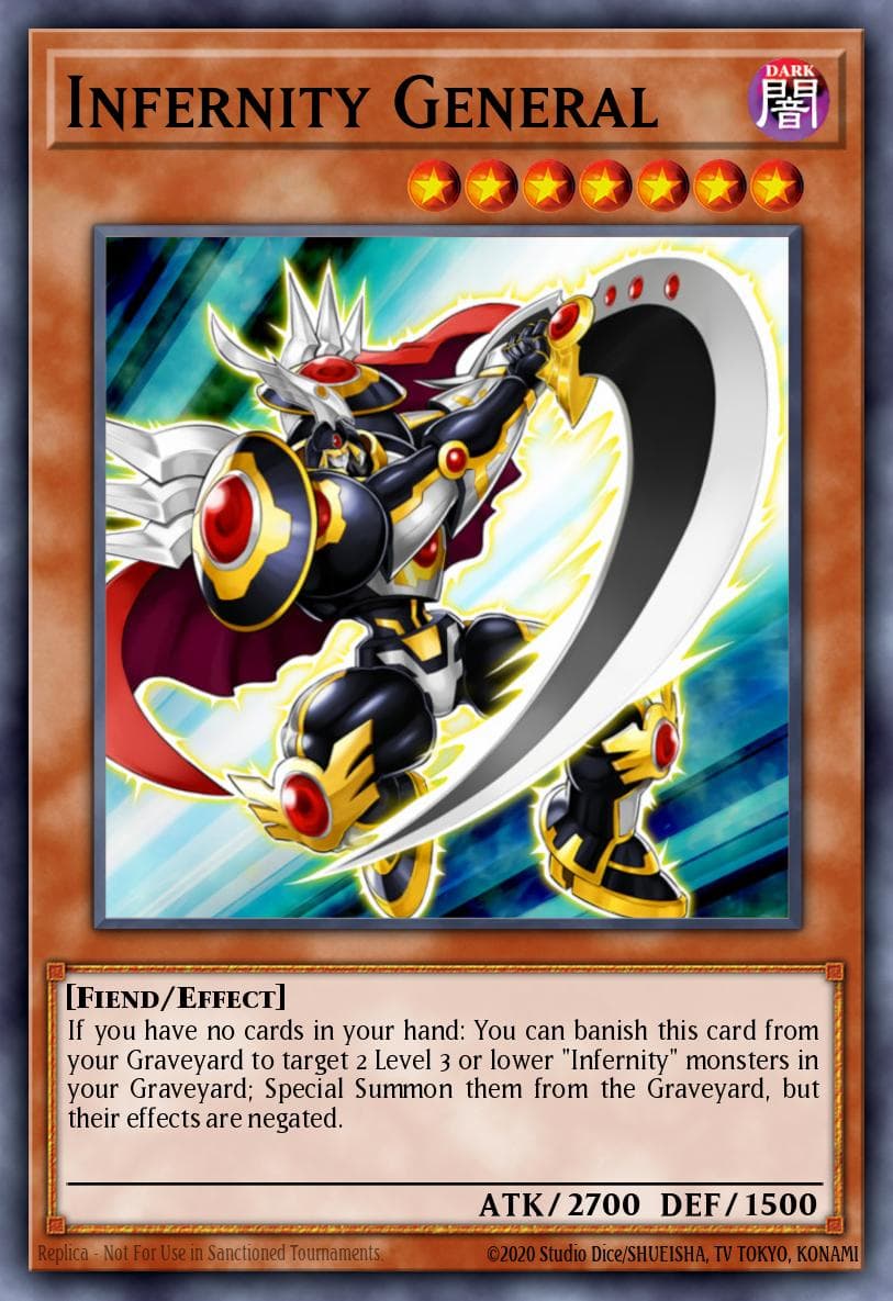 Infernity General — Yu-Gi-Oh! 5D's Manga Promotional Cards