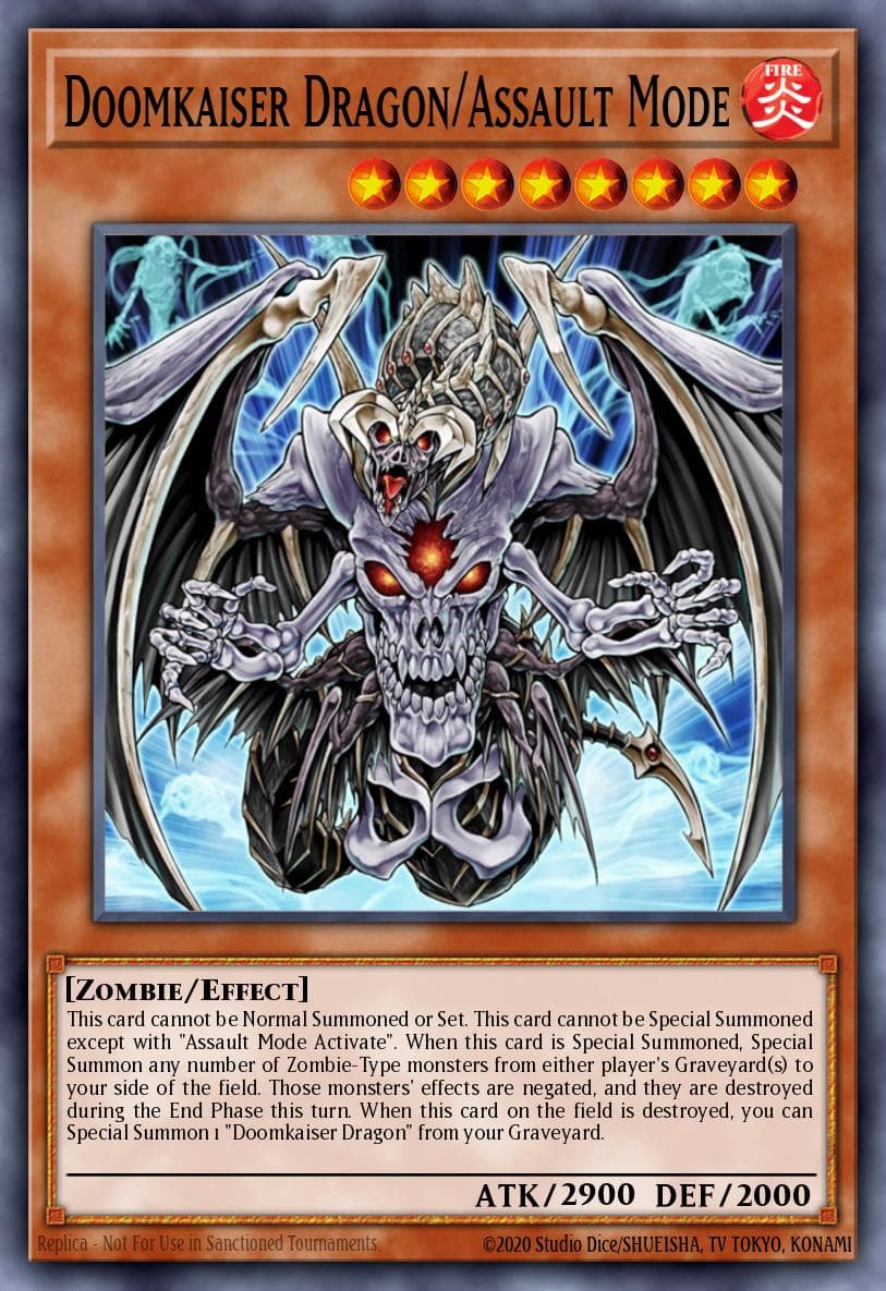 Doomkaiser Dragon/Assault Mode — Crimson Crisis