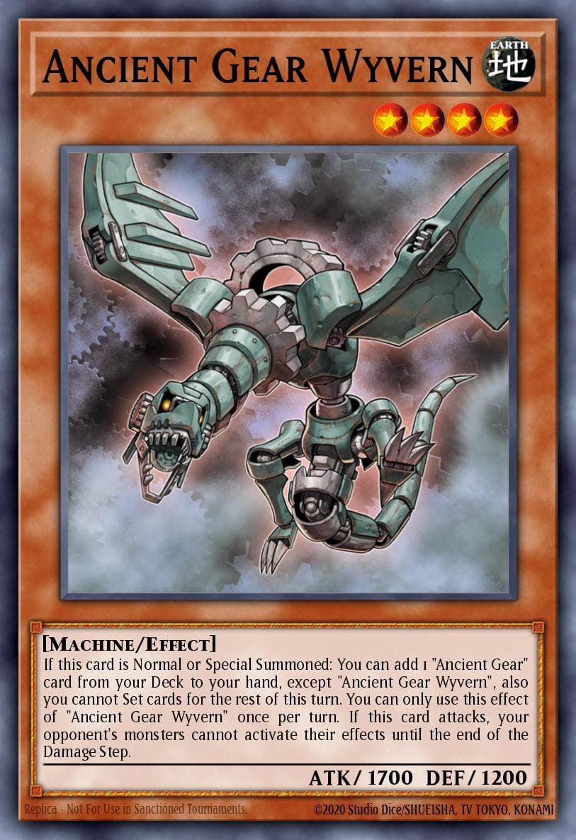 Ancient Gear Wyvern — Yu-Gi-Oh! card
