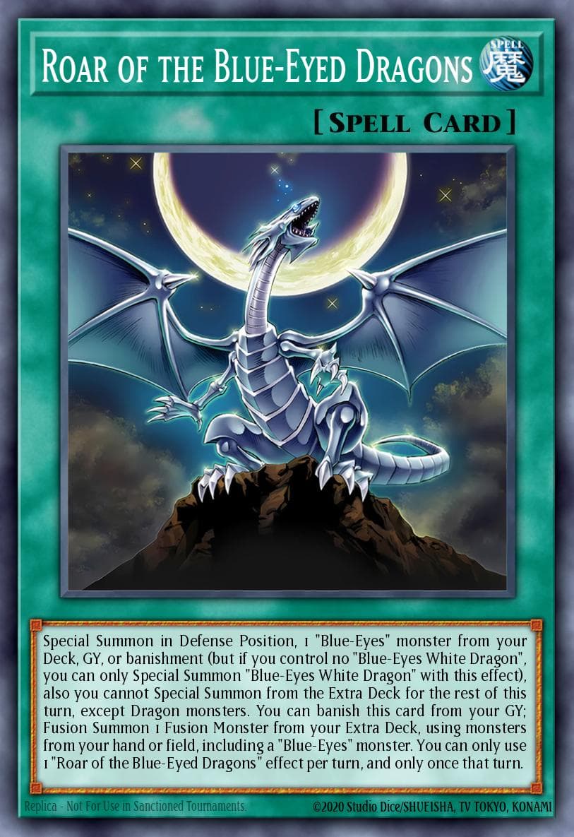 Roar of the Blue-Eyed Dragons — Structure Deck: Blue-Eyes White Destiny