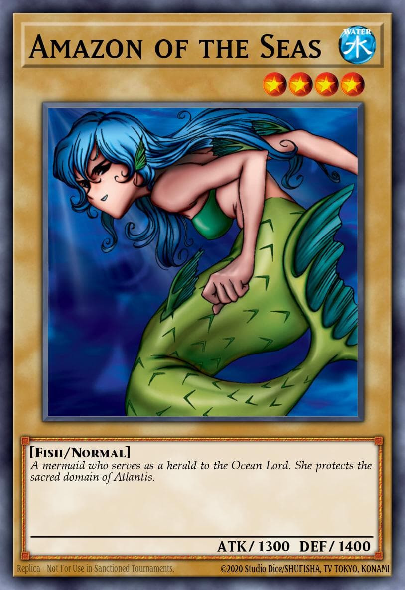 Amazon of the Seas — Champion Pack 5 Yu-Gi-Oh! card by KAJIRI ENTERPRISES
