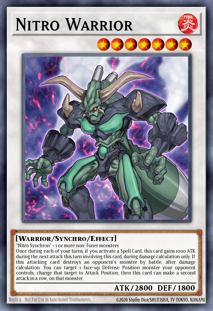 Nitro Warrior — Yu-Gi-Oh! card