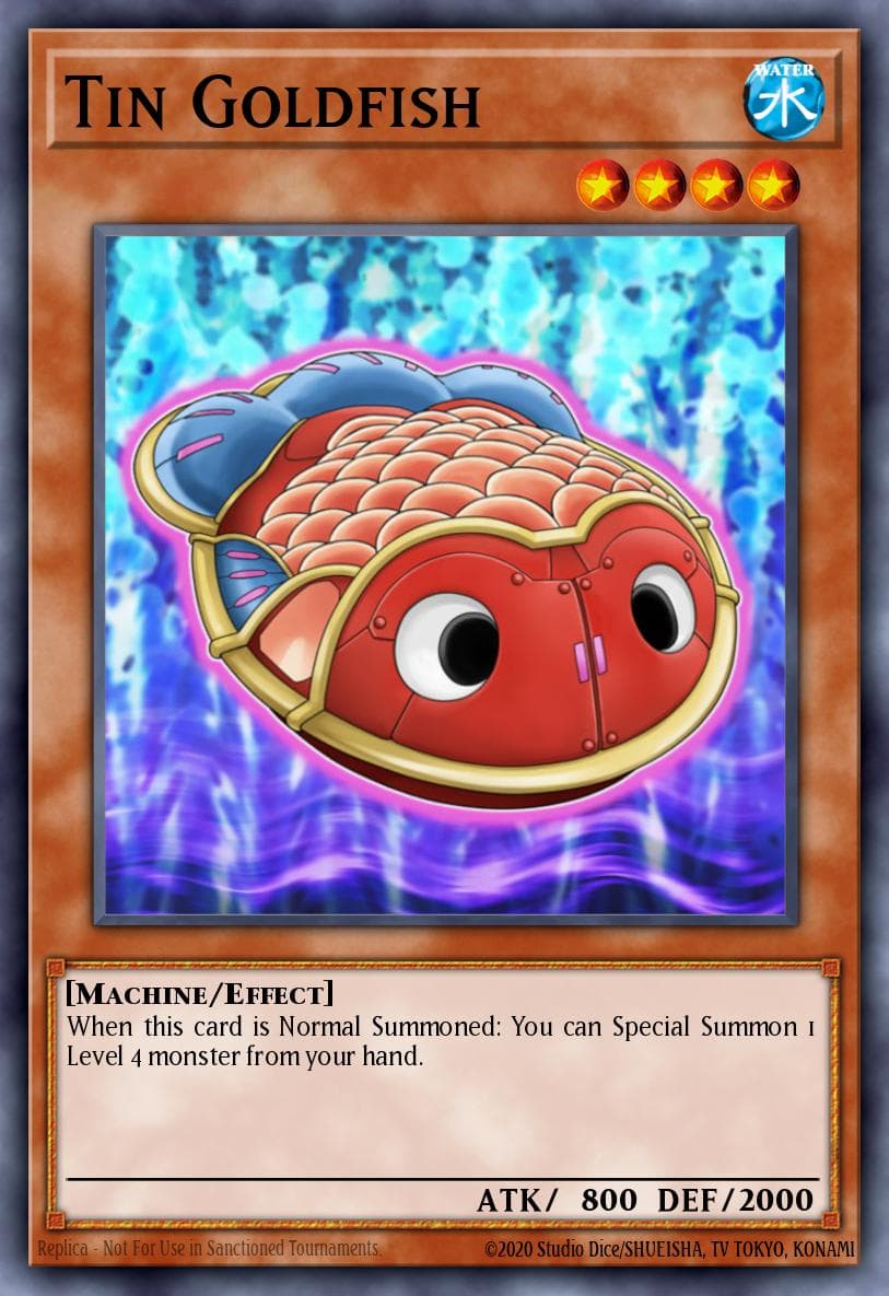Tin Goldfish — OTS Tournament Pack 5 Yu-Gi-Oh! card by KAZUKI TAKAHASHI