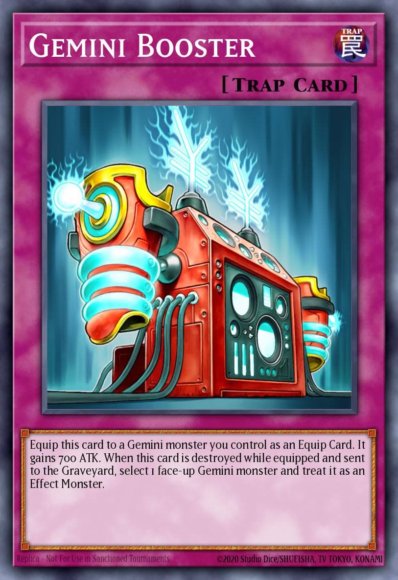 Gemini Booster — Stardust Overdrive