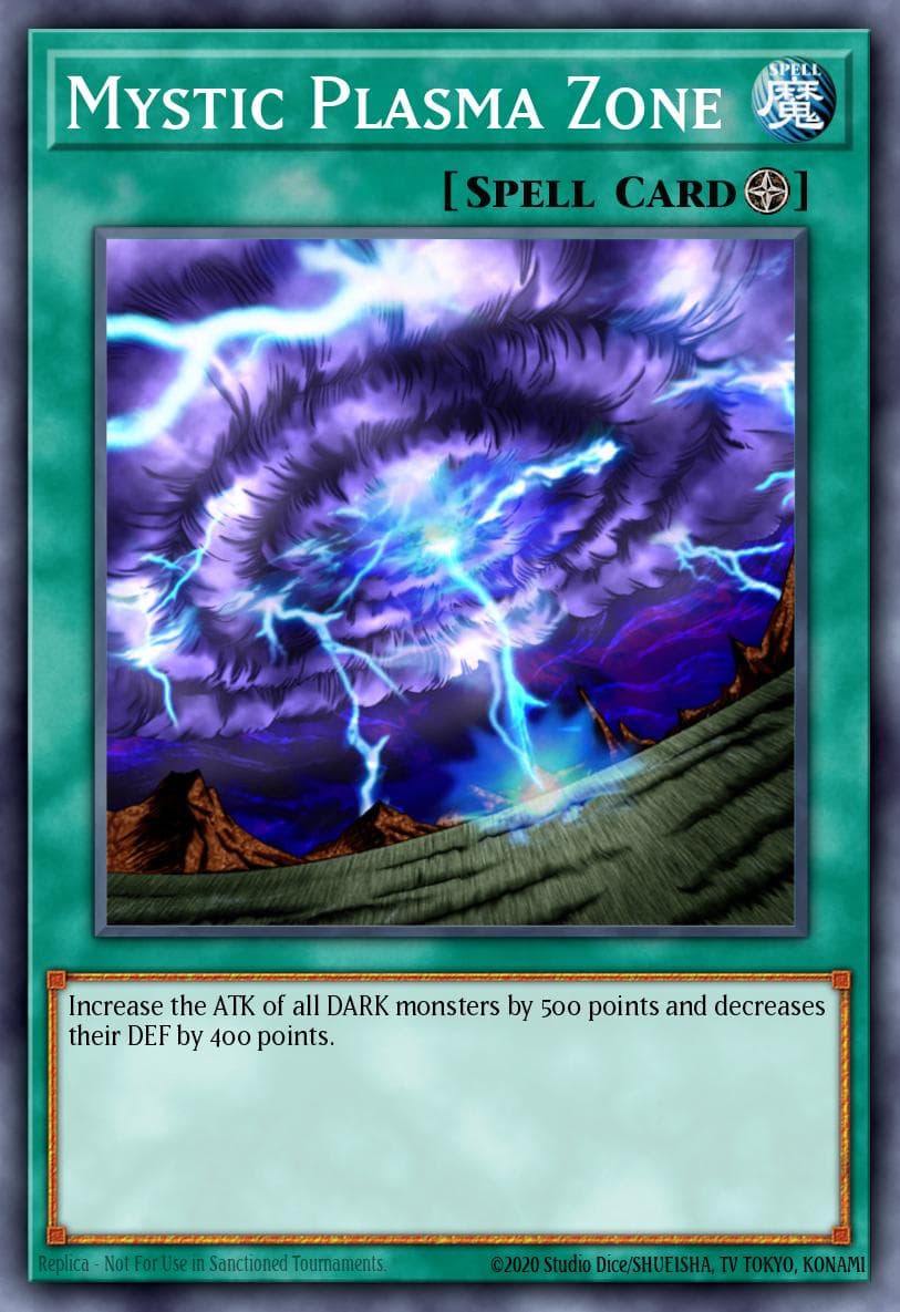 Mystic Plasma Zone — Magic Ruler Yu-Gi-Oh! card by KAZUKI TAKAHASHI