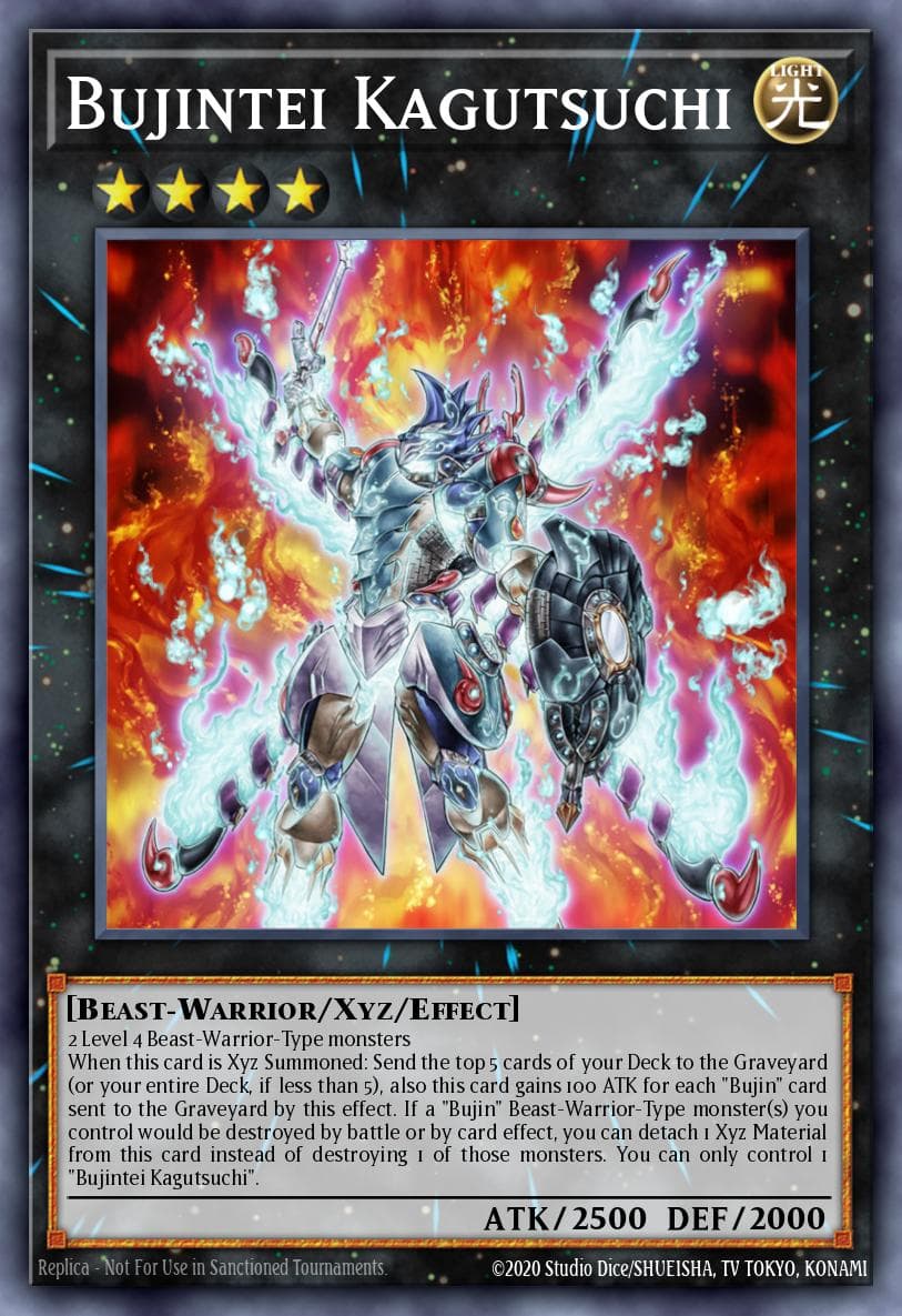 Bujintei Kagutsuchi — Shadow Specters Yu-Gi-Oh! card by KAZUKI TAKAHASHI