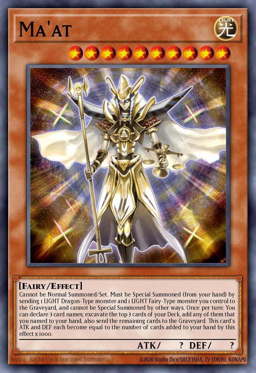 Ma'at — Yu-Gi-Oh! card
