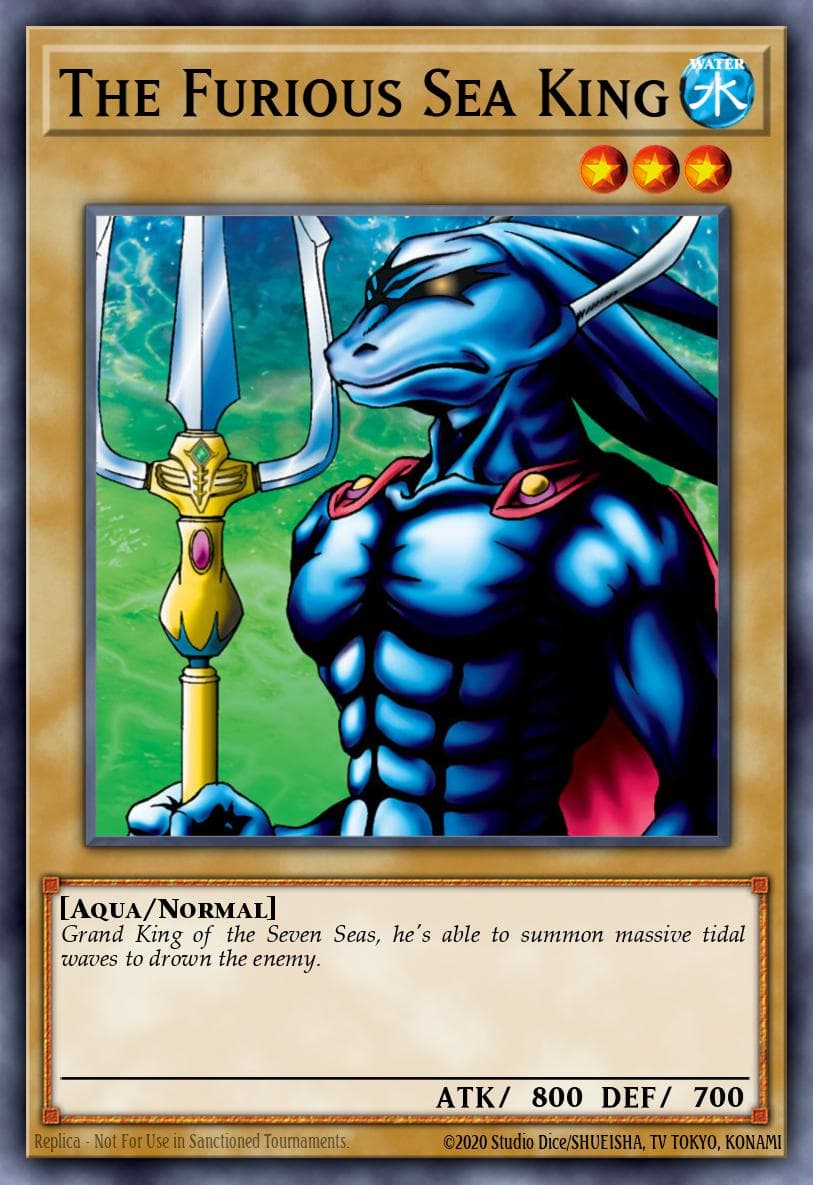 The Furious Sea King — Legend of Blue Eyes White Dragon (25th Anniversary Edition)