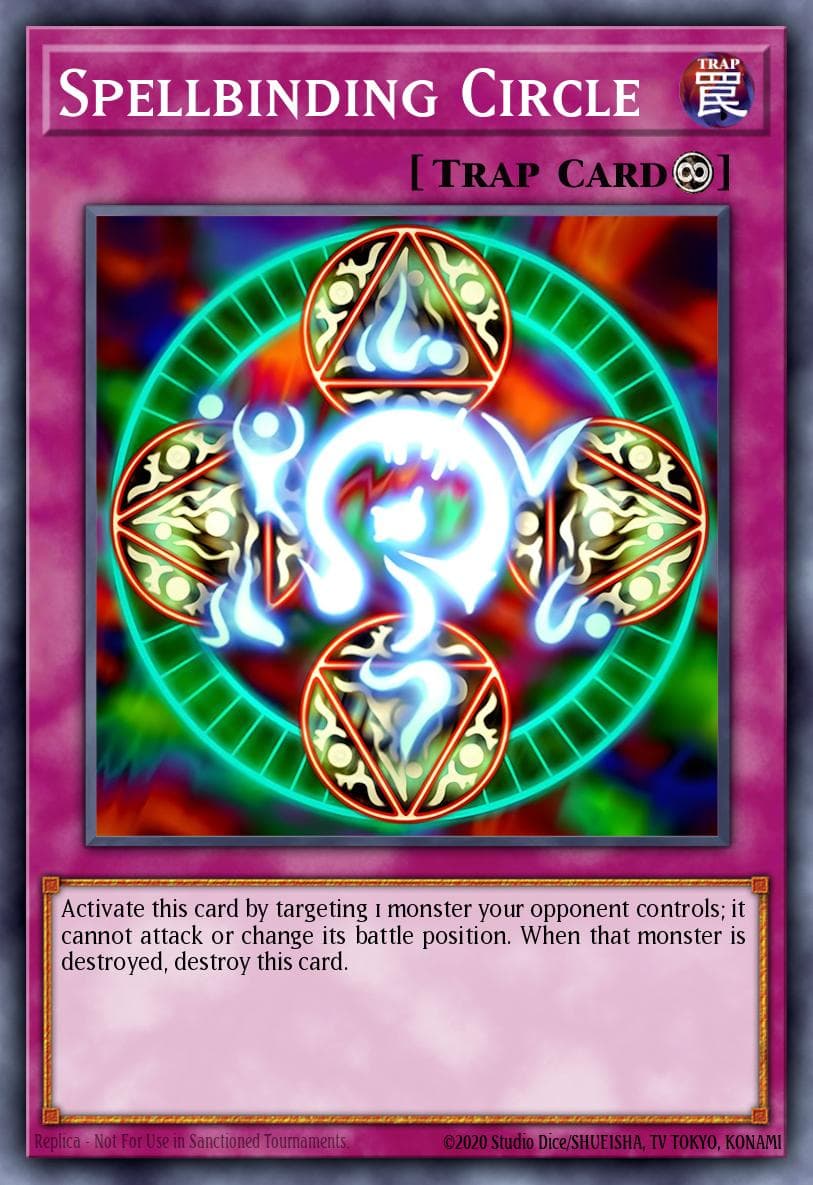 Spellbinding Circle — Yu-Gi-Oh! card