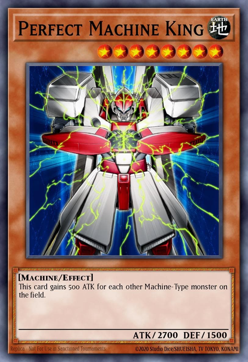 Perfect Machine King — Rise of Destiny Yu-Gi-Oh! card by KAZUKI TAKAHASHI
