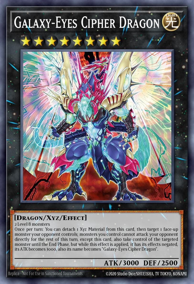 Galaxy-Eyes Cipher Dragon — Yu-Gi-Oh! card