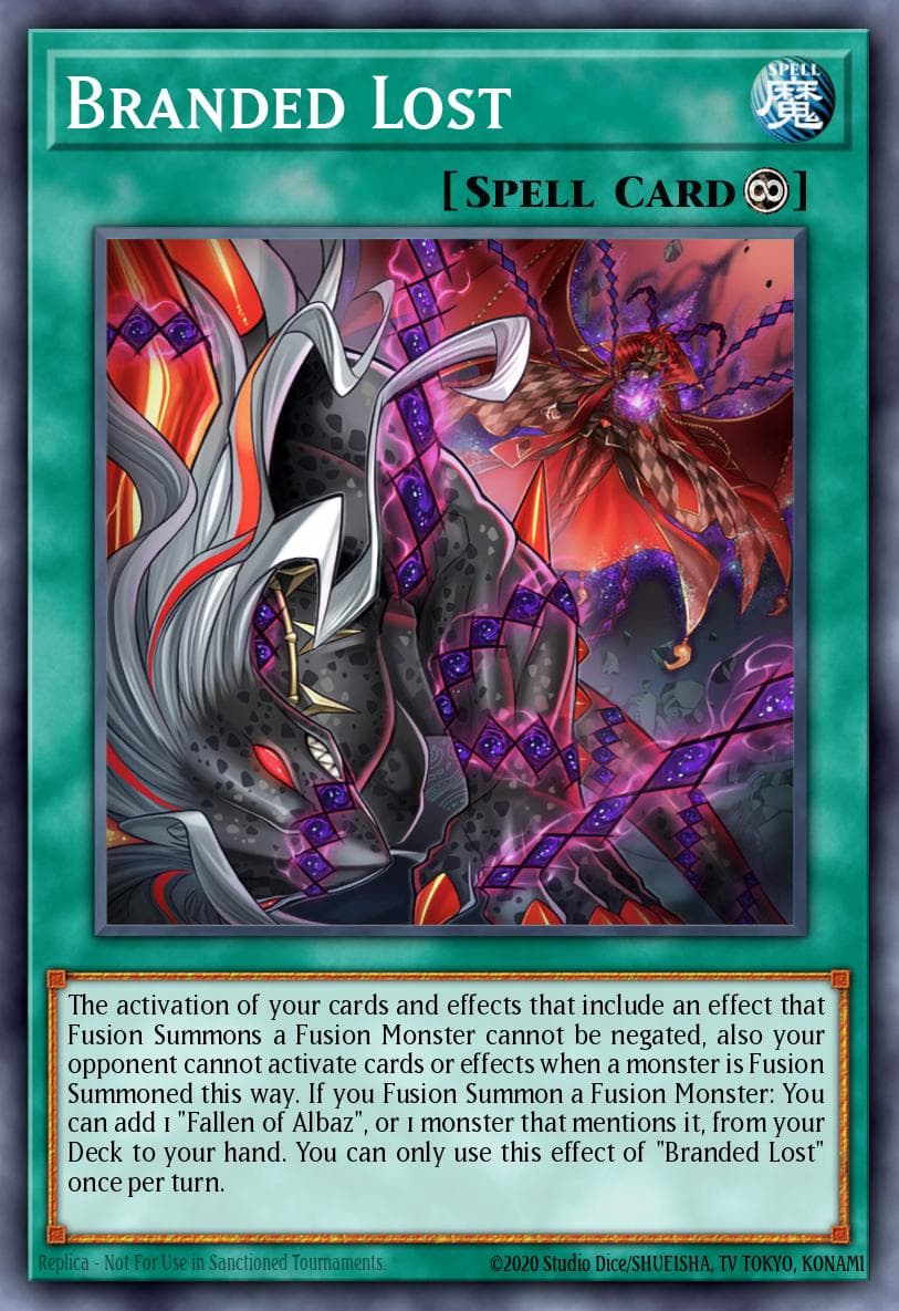 Branded Lost — Structure Deck: Albaz Strike Yu-Gi-Oh! card by Studio Dice