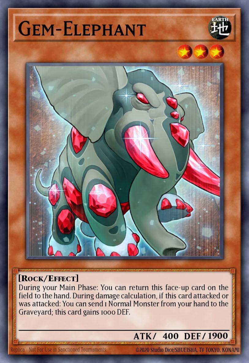 Gem-Elephant — Battles of Legend: Monster Mayhem